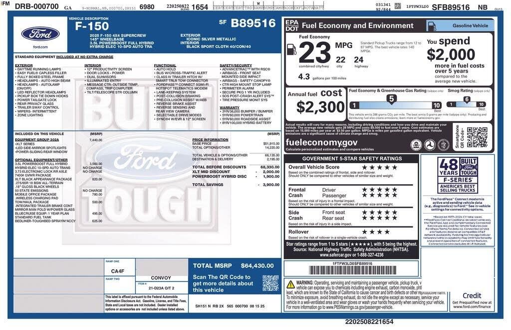 2025 Ford F-150 XLT — photo 1 of 20
