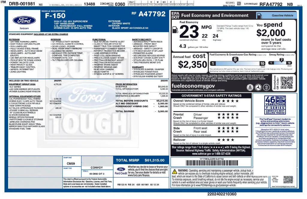 2024 Ford F-150 XLT — photo 1 of 4