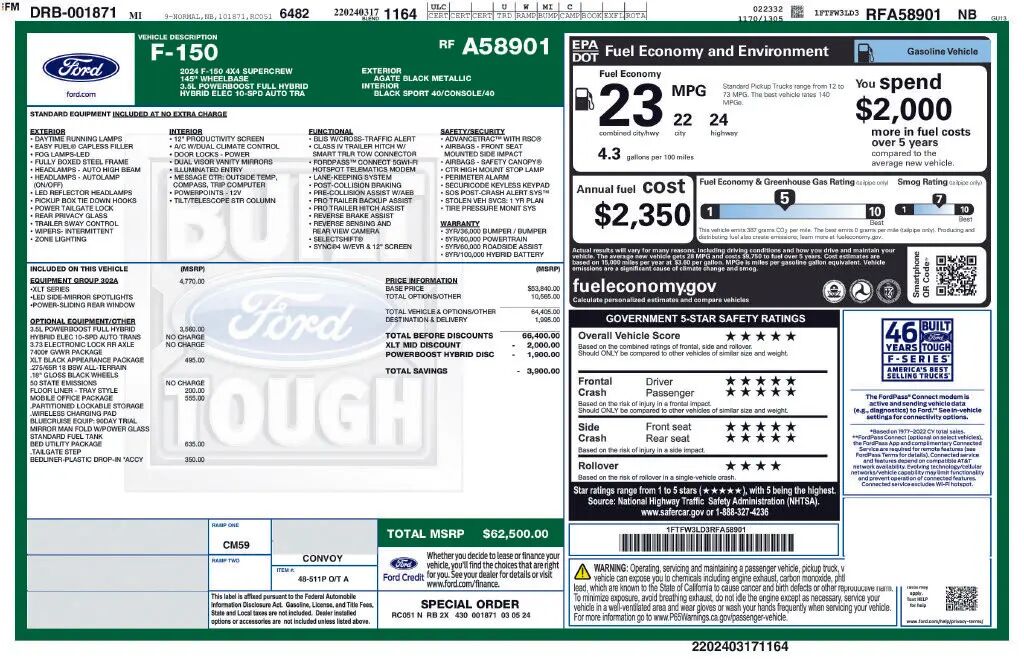 2024 Ford F-150 XLT — photo 1 of 4