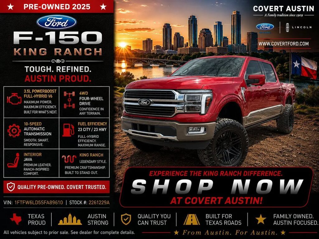 2025 Ford F-150 King Ranch — photo 1 of 26
