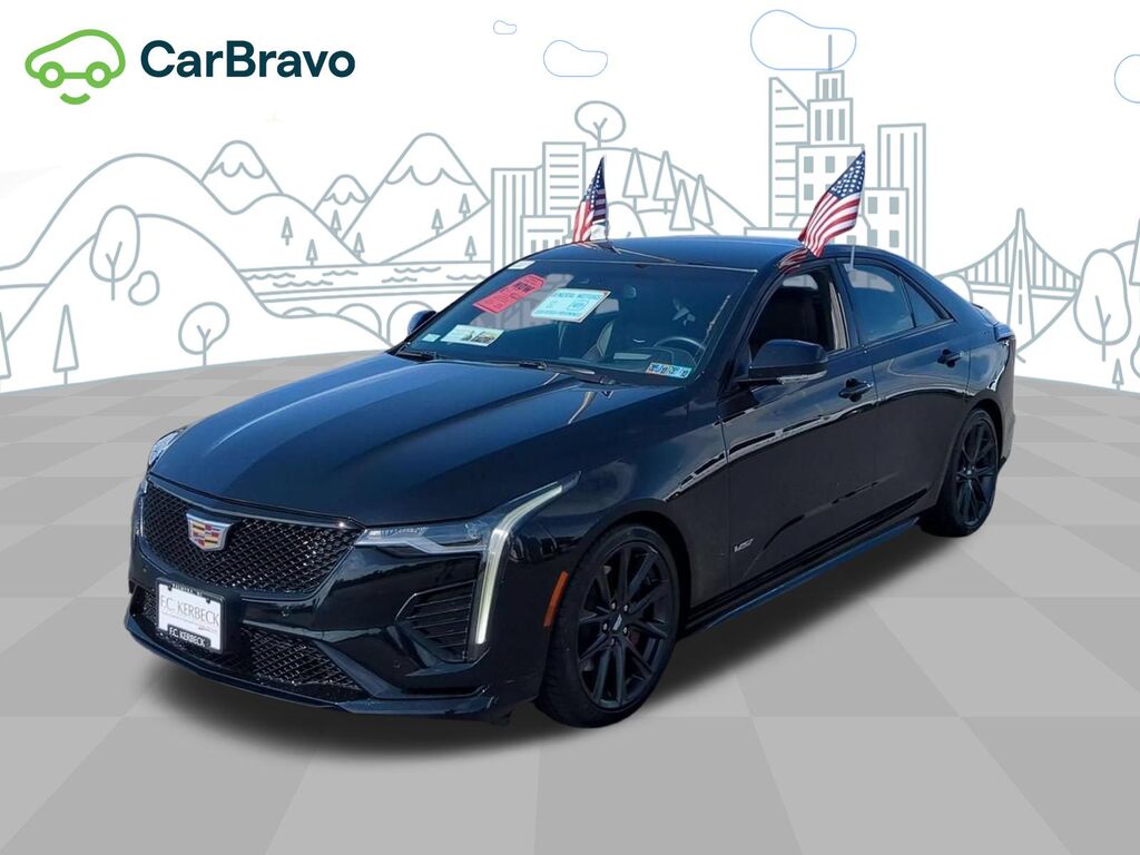 2022 Cadillac CT4-V V-Series — photo 1 of 6