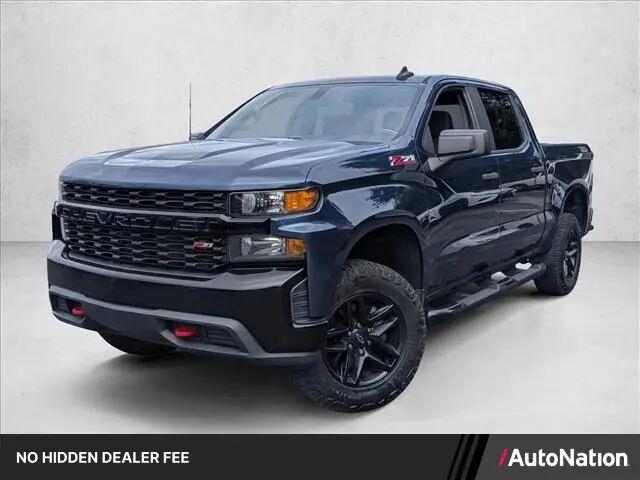 2021 Chevrolet Silverado 1500 Custom Trail Boss — photo 1 of 39
