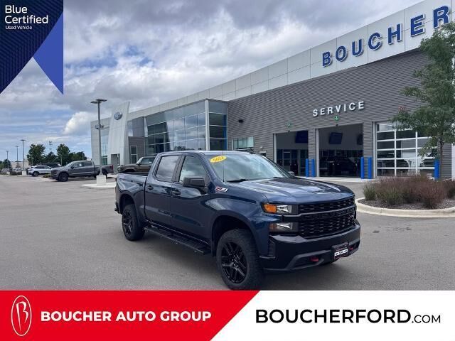 2021 Chevrolet Silverado 1500 Custom Trail Boss — photo 1 of 13