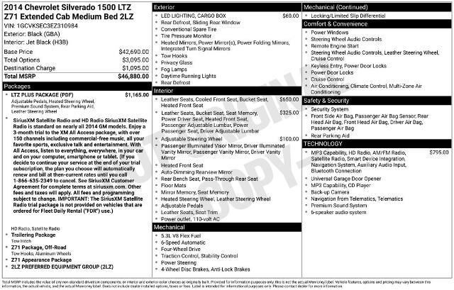 2014 Chevrolet Silverado 1500 LTZ — photo 1 of 15