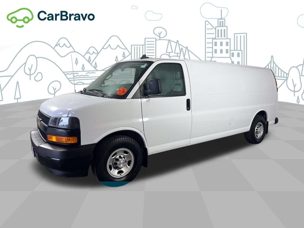 2020 Chevrolet Express Cargo Van RWD 3500 Extended Wheelbase WT — photo 1 of 7