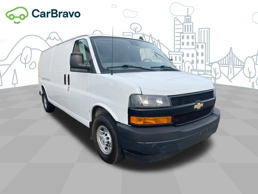 2020 Chevrolet Express Cargo Van RWD 3500 Extended Wheelbase WT — photo 1 of 4