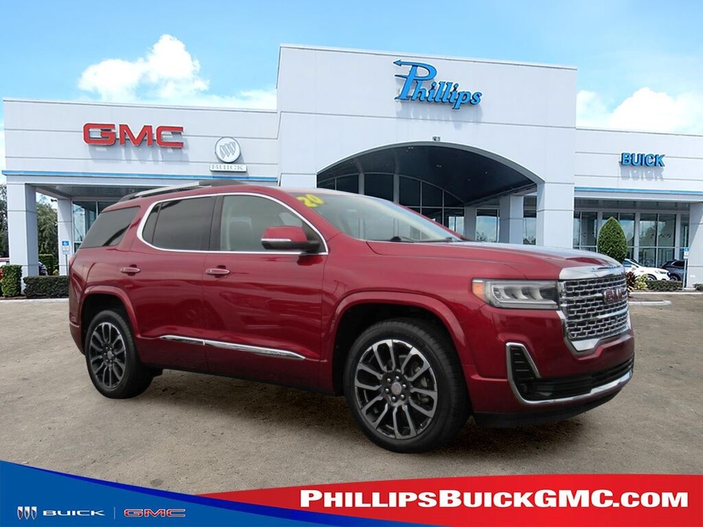 2020 GMC Acadia Denali — photo 1 of 27