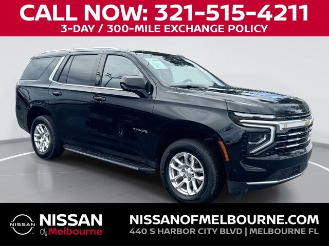 2025 Chevrolet Tahoe LT — photo 1 of 13