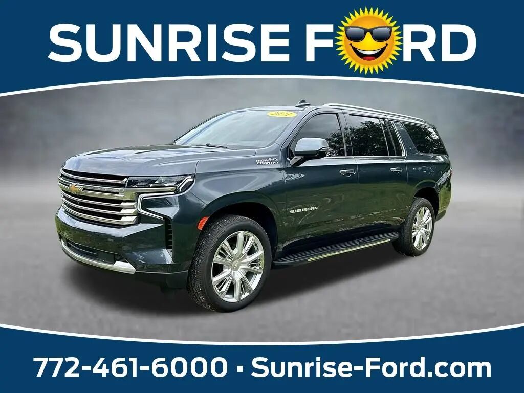 2021 Chevrolet Suburban High Country — photo 1 of 14