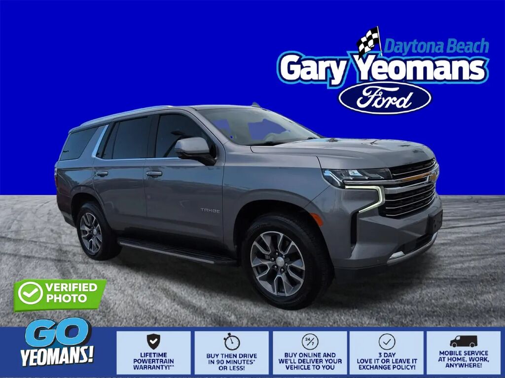 2021 Chevrolet Tahoe LT — photo 1 of 26