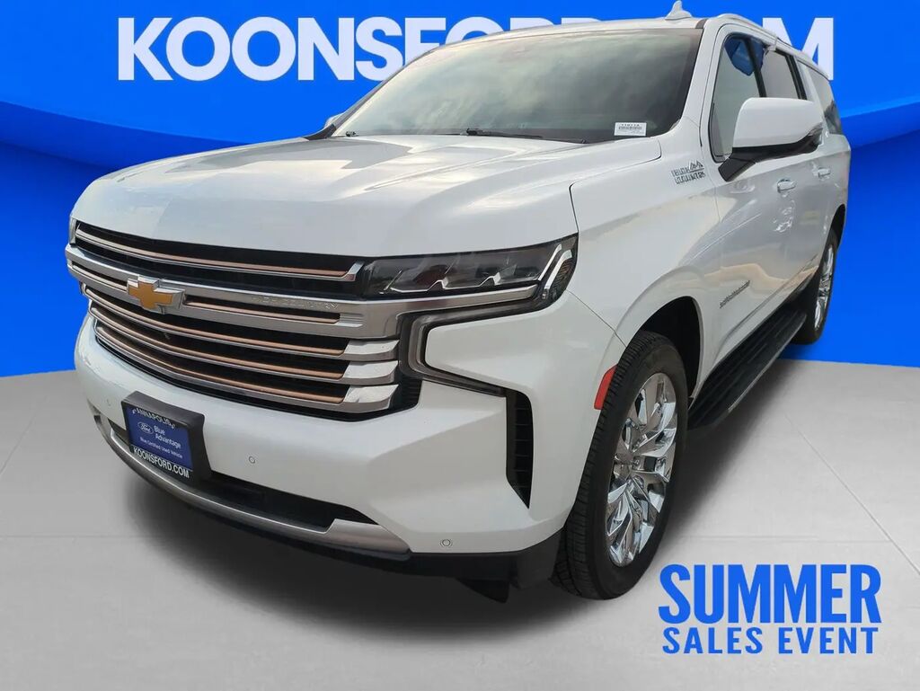 2021 Chevrolet Suburban High Country — photo 1 of 14