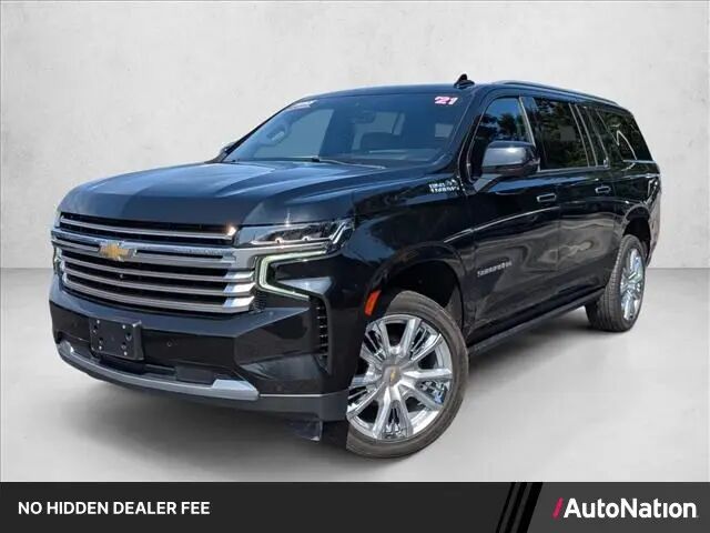2021 Chevrolet Suburban High Country — photo 1 of 52