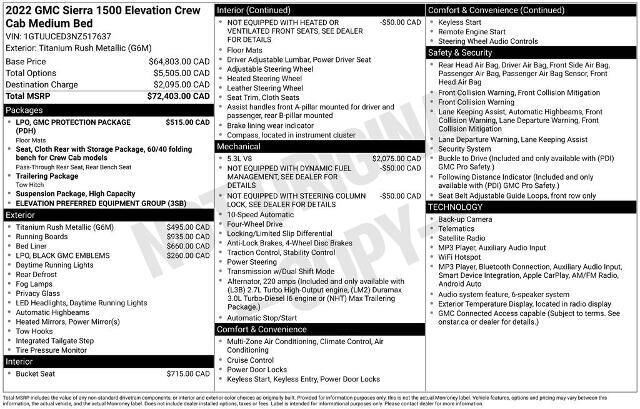 2022 GMC Sierra 1500 Elevation — photo 1 of 9