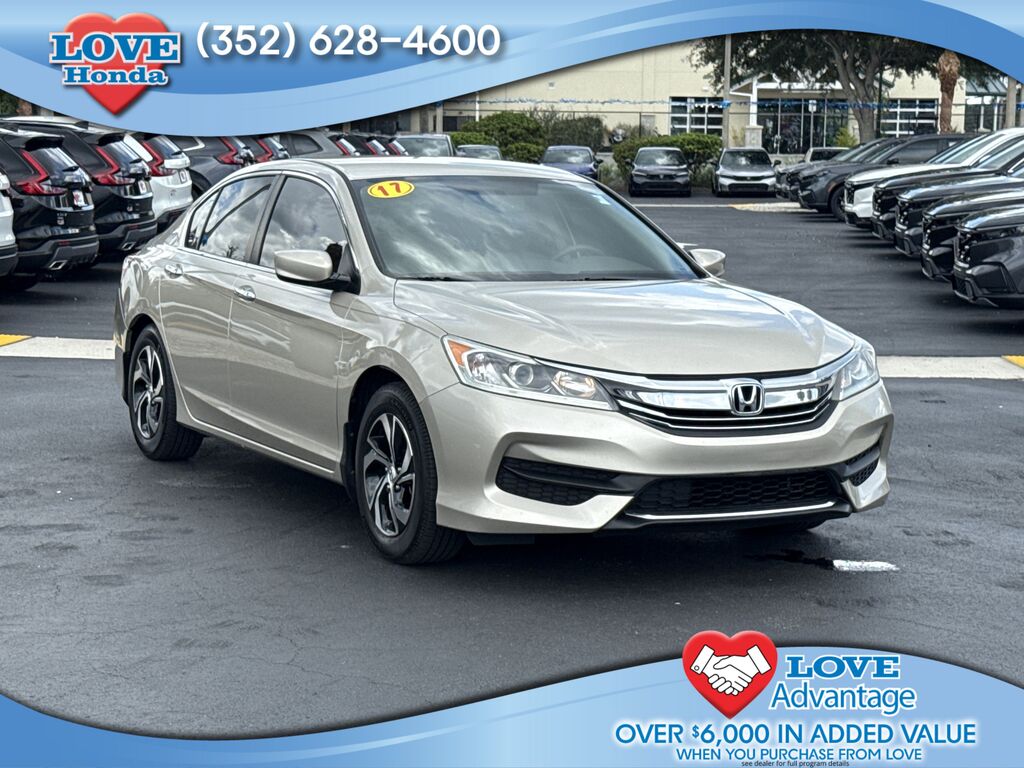 2017 Honda Accord Sedan LX — photo 1 of 20