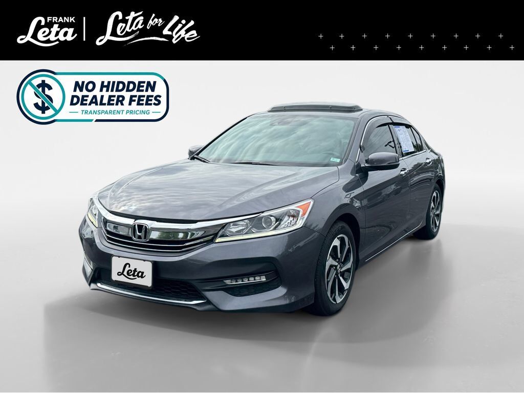 2017 Honda Accord Sedan EX V-6 w/Leather, Navigation & — photo 1 of 7