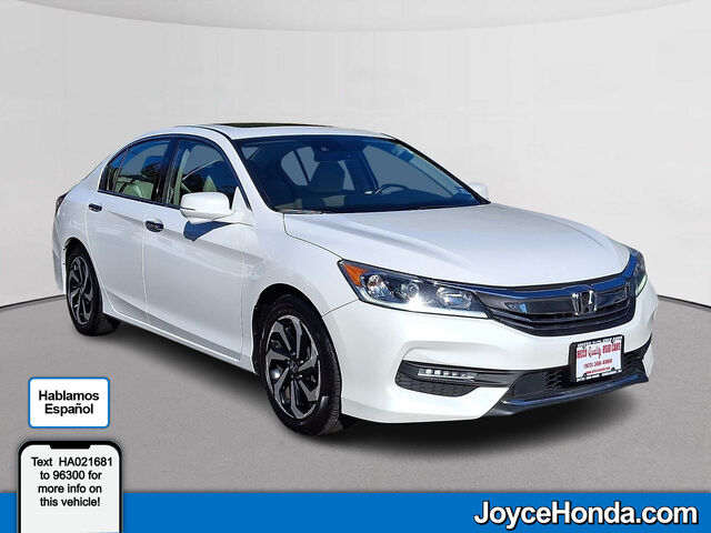 2017 Honda Accord Sedan EX V-6 w/Leather, Navigation &