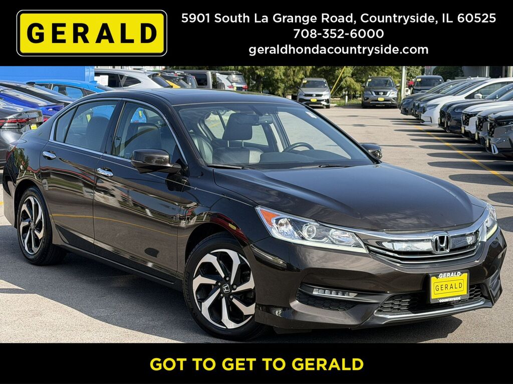 2017 Honda Accord Sedan EX V-6 w/Leather — photo 1 of 7