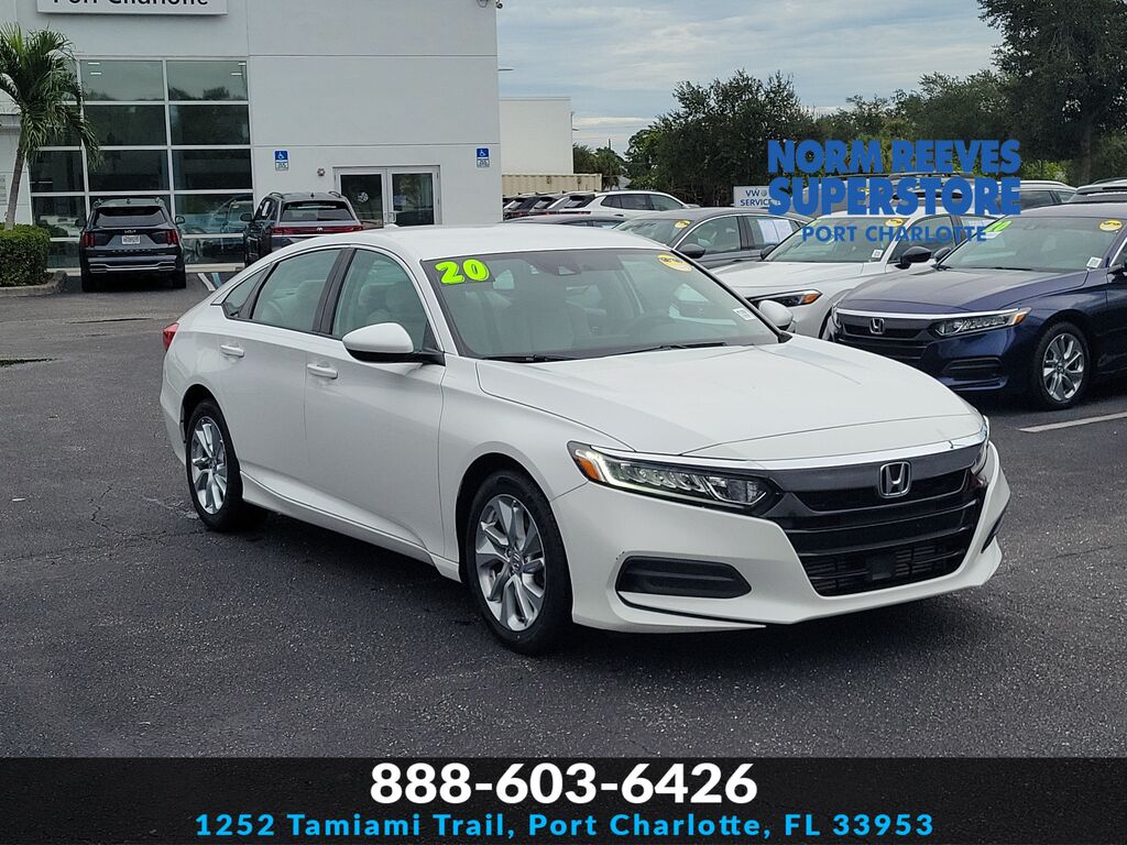 2020 Honda Accord Sedan LX — photo 1 of 7