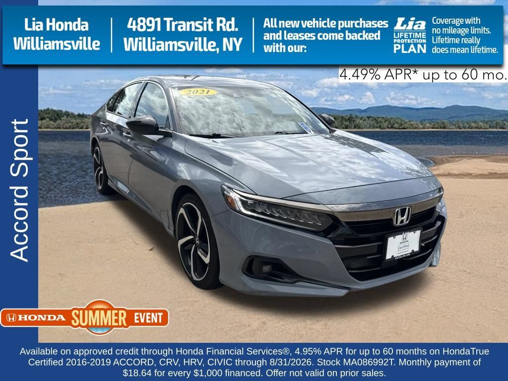 2021 Honda Accord Sedan 1.5T Sport — photo 1 of 7