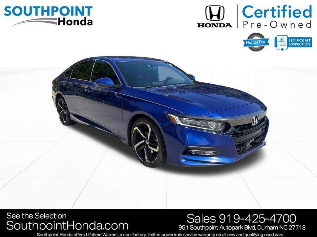 2020 Honda Accord Sedan Sport — photo 1 of 7