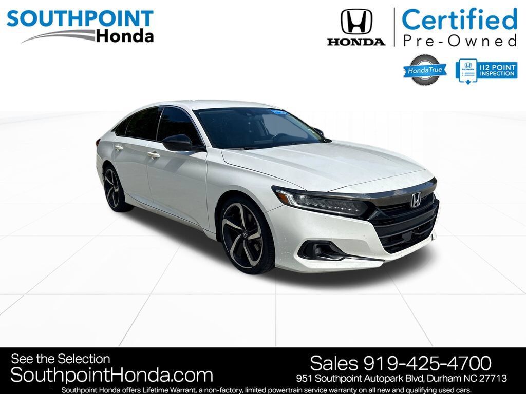 2021 Honda Accord Sedan 1.5T Sport SE — photo 1 of 7
