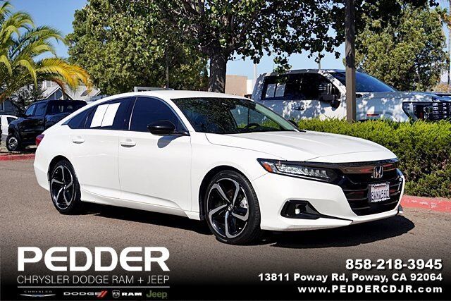 2021 Honda Accord Sedan Sport SE — photo 1 of 13