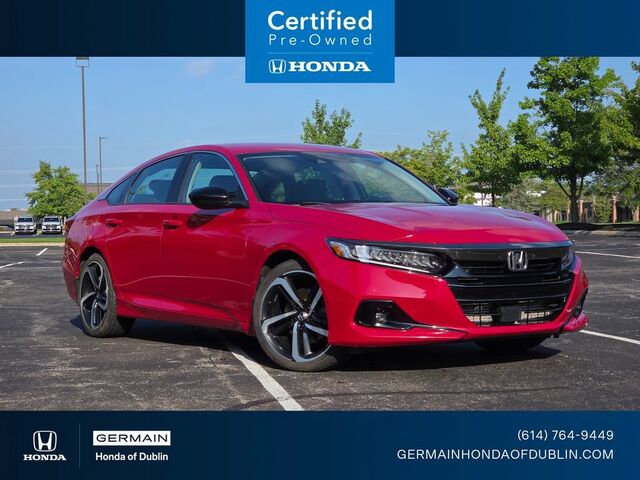 2021 Honda Accord Sedan 1.5T Sport SE