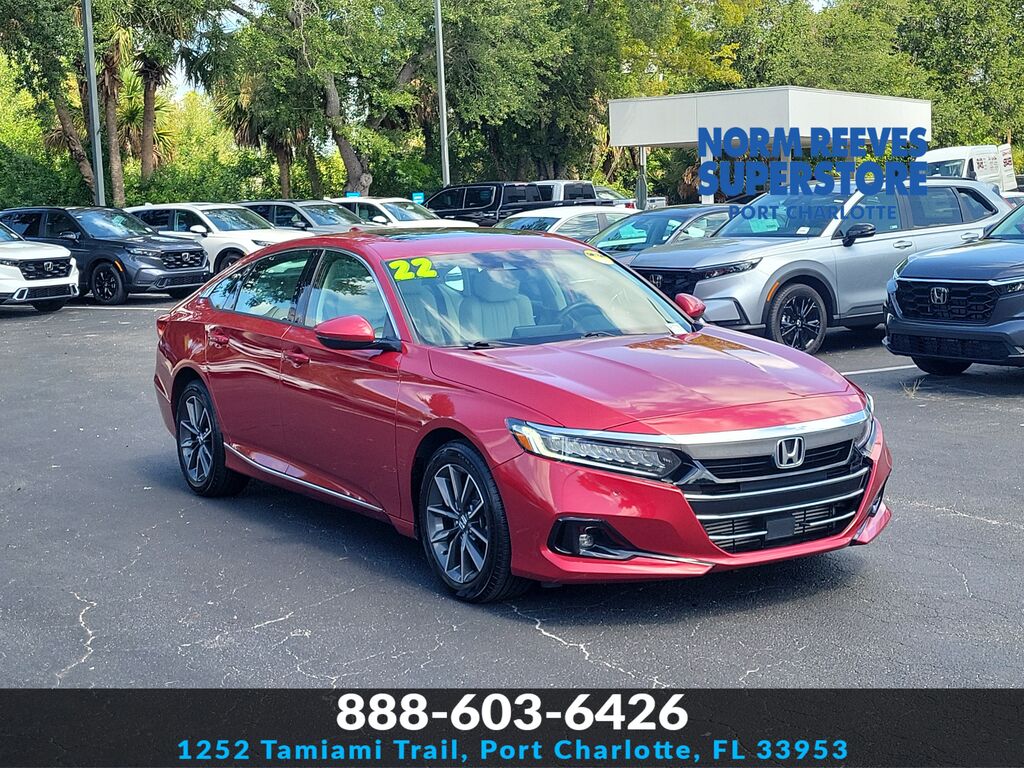 2022 Honda Accord Sedan 1.5T EX-L — photo 1 of 7
