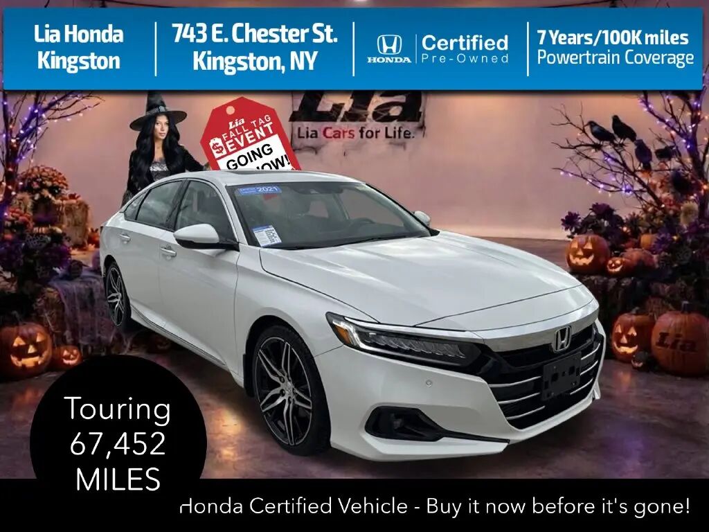 2021 Honda Accord Touring — photo 1 of 13