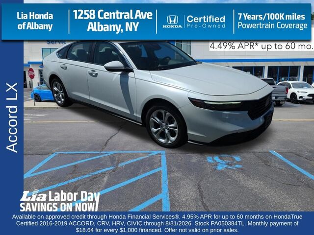 2023 Honda Accord Sedan 1.5T LX