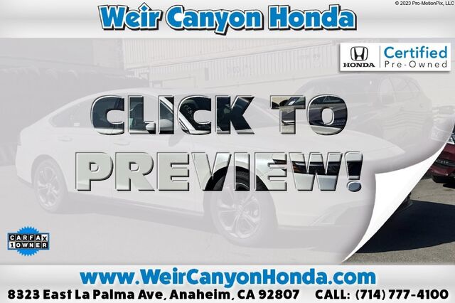 2023 Honda Accord Sedan 1.5T EX