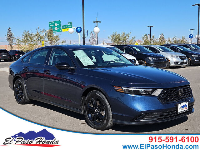 2025 Honda Accord Sedan 1.5T SE