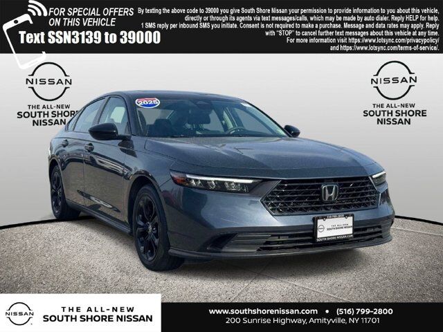 2025 Honda Accord Sedan SE