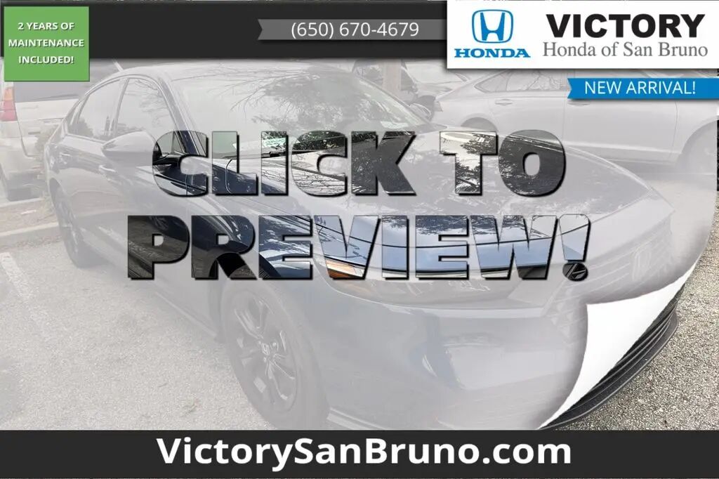 2025 Honda Accord SE — photo 1 of 1