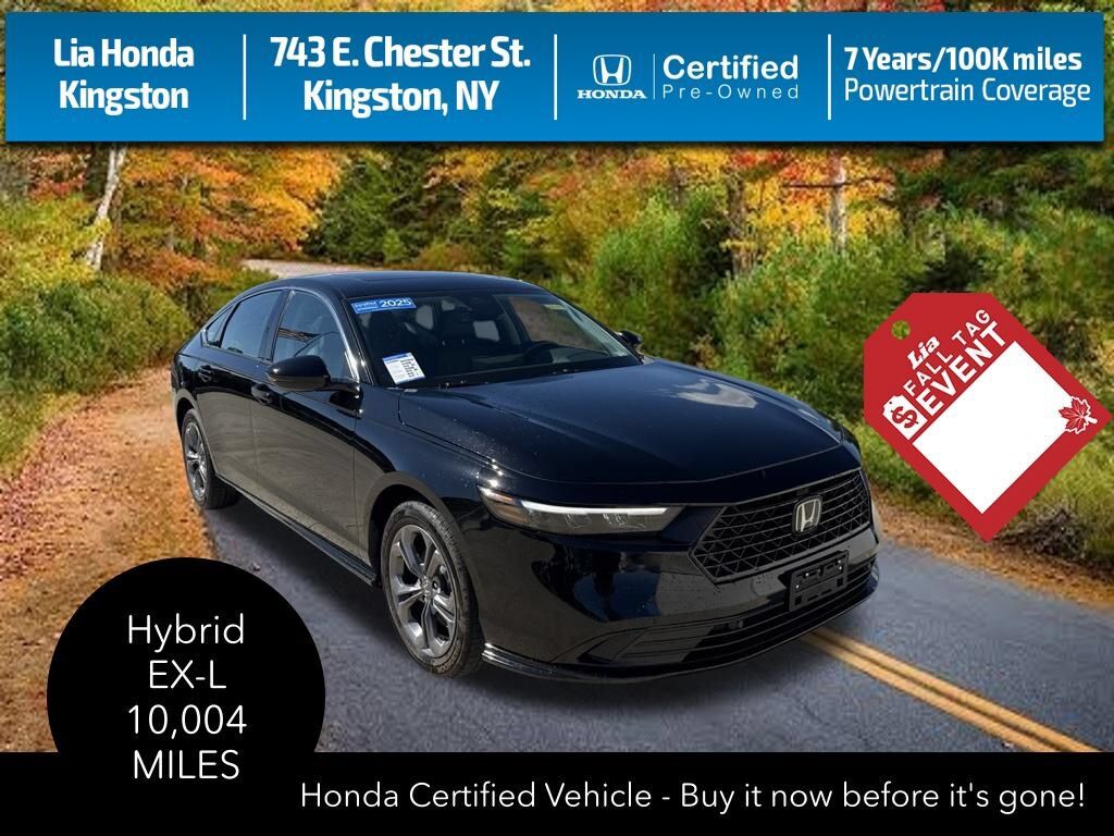 2025 Honda Accord Hybrid HYBRID EX-L — photo 1 of 7