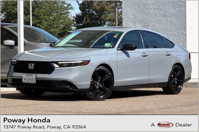 2023 Honda Accord Hybrid HYBRID SPORT-L