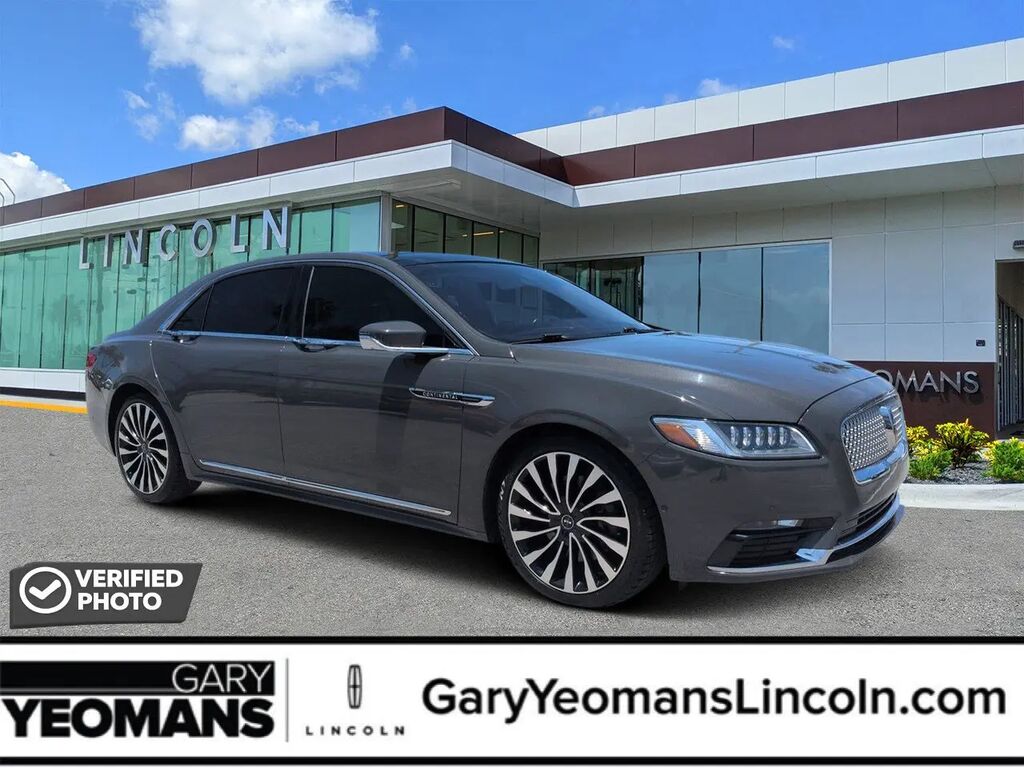 2019 Lincoln Continental Black Label — photo 1 of 37