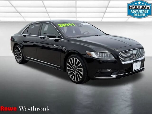2019 Lincoln Continental Black Label