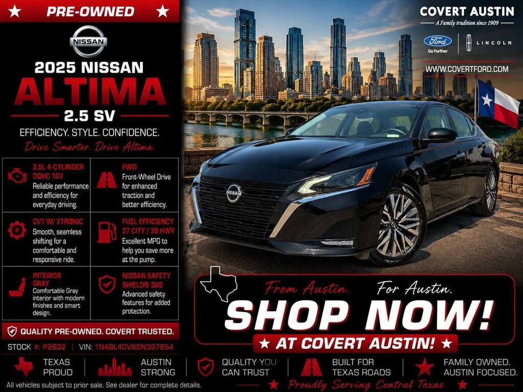 2025 Nissan Altima 2.5 SV — photo 1 of 39