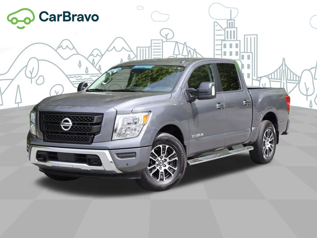2021 Nissan Titan Crew Cab SV 4x4 — photo 1 of 6