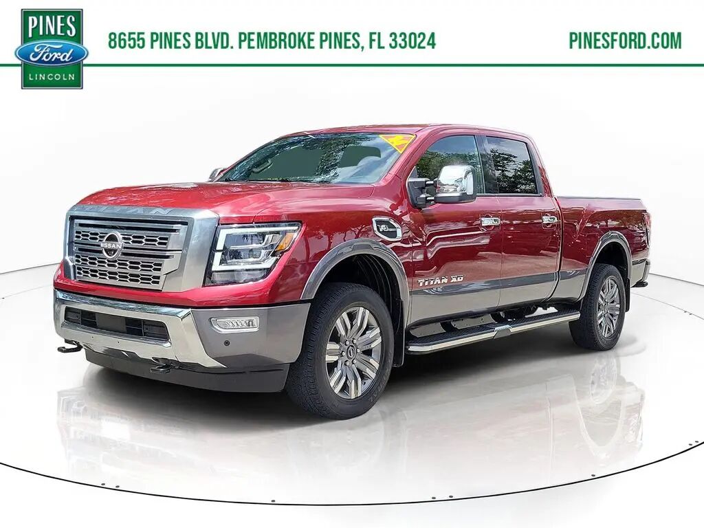 2024 Nissan Titan XD Platinum Reserve — photo 1 of 13