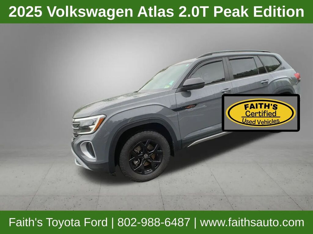 2025 Volkswagen Atlas Peak Edition 4Motion — photo 1 of 21