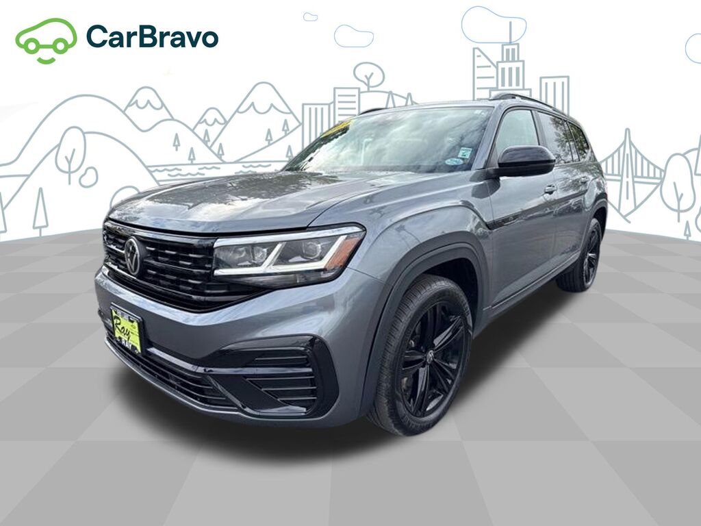 2023 Volkswagen Atlas 3.6L V6 SEL R-Line Black — photo 1 of 6