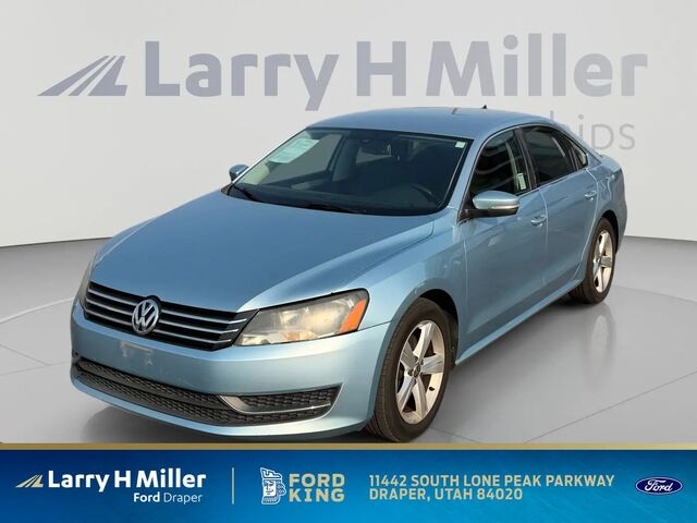 2013 Volkswagen Passat SE PZEV