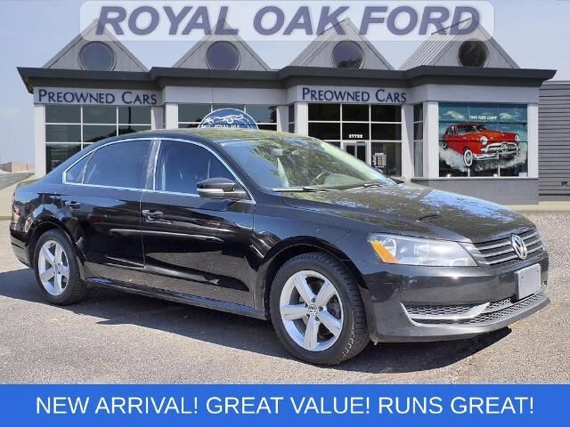 2013 Volkswagen Passat SE PZEV