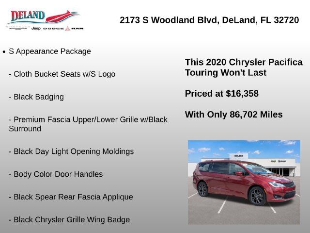 2020 Chrysler Pacifica Touring