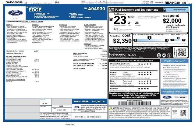 2024 Ford Edge SEL