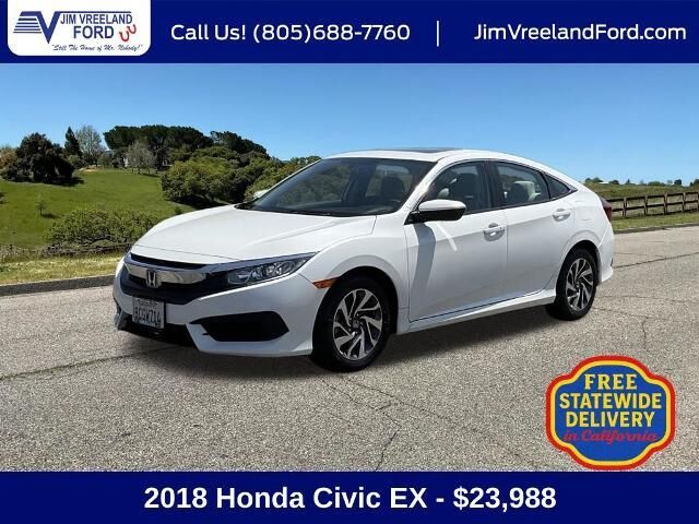 2018 Honda Civic EX — photo 1 of 2
