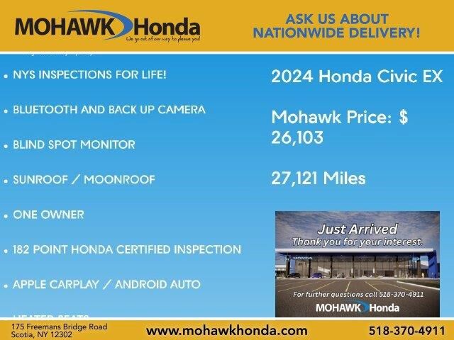 2024 Honda Civic EX