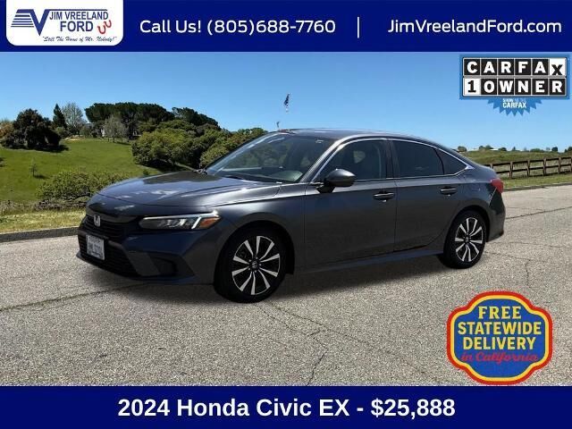 2024 Honda Civic EX — photo 1 of 13